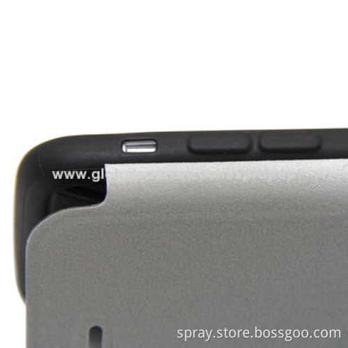 Slim Flip Leather Cases for iPhone, Interior TPU/Microfiber Perfectly Combined in Heat Pressing